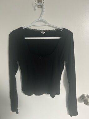 Garage Lace Edge Top
